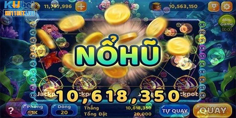 Hướng dẫn thao tác quay game nổ hũ KUBET11 đơn giản 2024